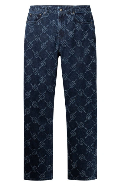 Daily Paper Jacob Kibo Jeans In Blue