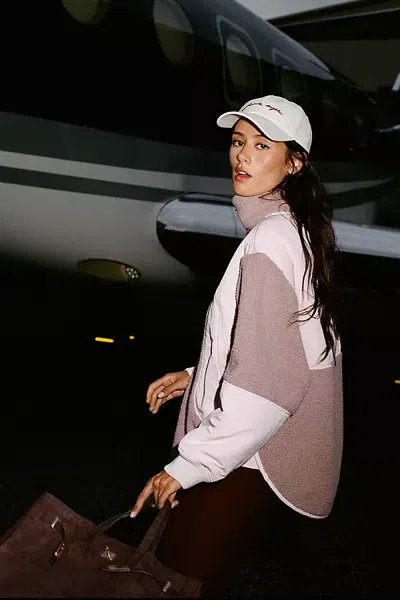 Daily Practice High Altitude Sherpa Fleece Jacket In Nude