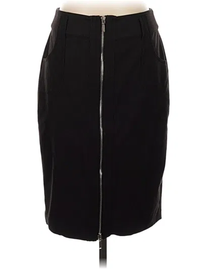 Pre-owned Dalia Collection Formal Skirt In Black