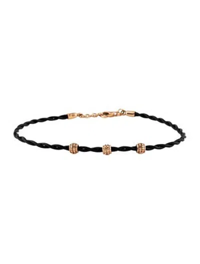 Pre-owned Damiani 18k Metropolitan Drama Model Bracelet, 8.25" In Multicolor
