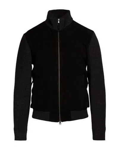 D'amico Man Jacket Black Size 38 Sheepskin