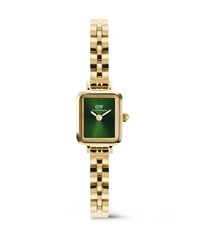 Daniel Wellington Women's Analog Gold-tone Stainless Steel Watch, 18 Mm In Multi
