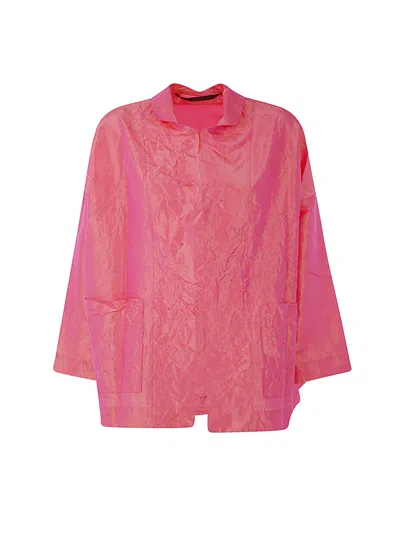 Daniela Gregis Gladiolus Square Jacket In Purple