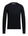 Daniele Alessandrini Man Sweater Midnight Blue Size 42 Cotton