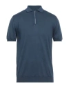 Daniele Fiesoli Man Sweater Navy Blue Size Xl Cotton