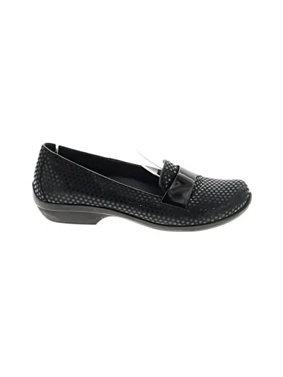 Pre-owned Dansko Flats In Black