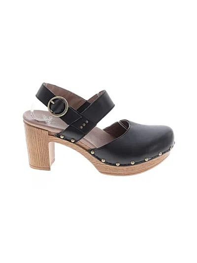 Pre-owned Dansko Mule/clog In Black