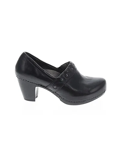 Pre-owned Dansko Mule/clog In Black