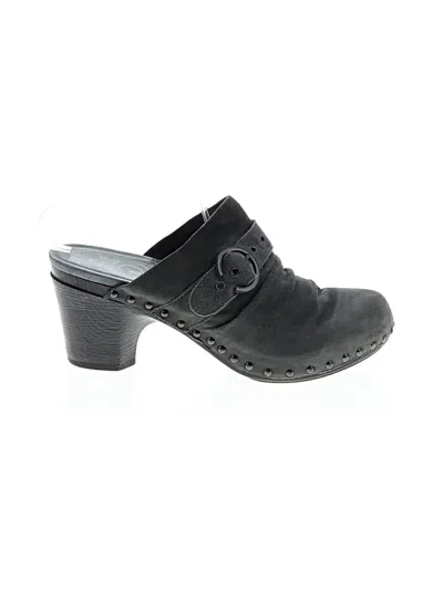 Pre-owned Dansko Mule/clog In Black