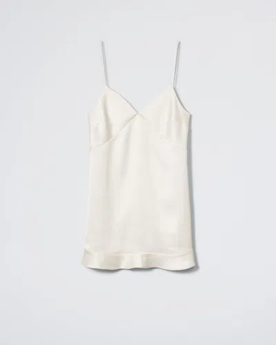 Daphne The Bubbly Slip Dress In Champagne