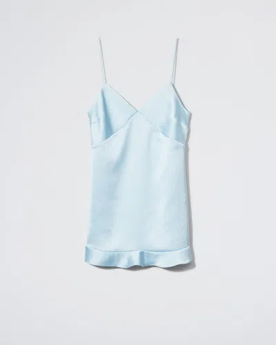 Daphne The Bubbly Slip Dress In Frost