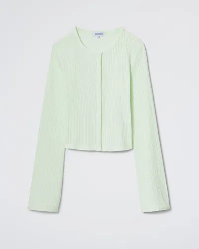 Daphne The Catnap Cardigan In Mint