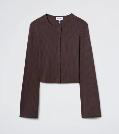 Daphne The Catnap Cardigan In Mocha