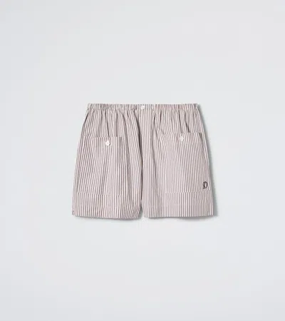 The Shut Eye Boxer In Latte Stripe from Daphne