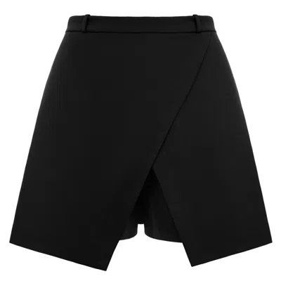 Dar Ann Studio Black Axis Shorts