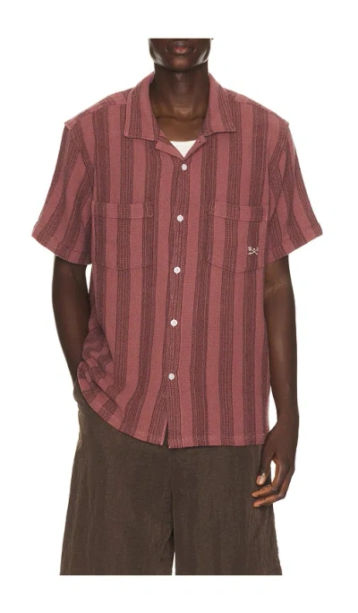 Dark Seas Lamont Shirt In Rose