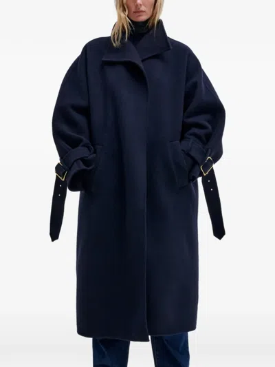 Darkpark Alba Coat In Blue