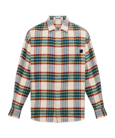 Darkpark Ethan Check-pattern Shirt In Neutral