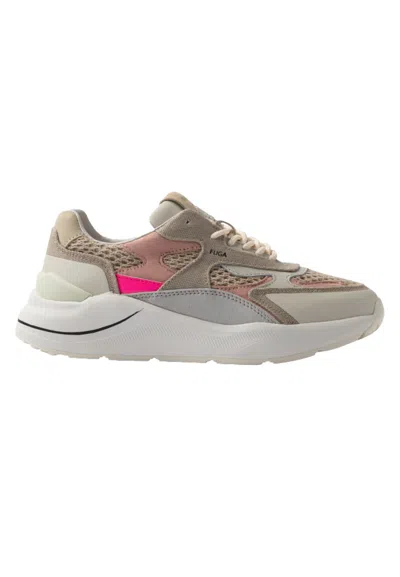 Date Women's Sneaker  Escape Net Taupe In Neutral