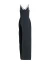 David Koma Woman Maxi Dress Black Size 8 Acetate, Viscose, Elastane