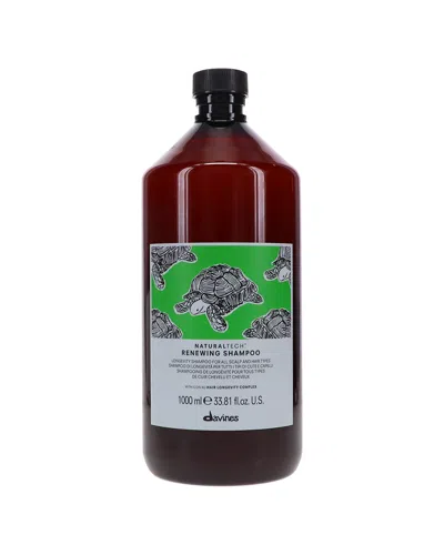 Davines 33.8oz Naturaltech Renewing Shampoo In Brown