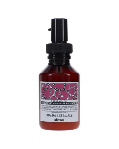Davines 3.38oz Naturaltech Replumping Hair Filler Superactive In Transparent