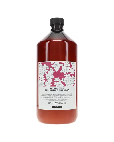 Davines 33.8oz Naturaltech Replumping Shampoo In Transparent