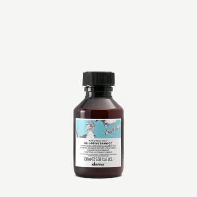 Davines Wellbeing Shampoo Naturaltech In Brown