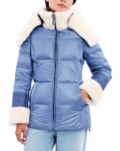 Dawn Levy Aspen Down Jacket In Blue