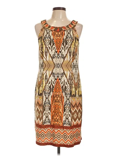 Pre-owned Db Established 1962 Casual Dress In Brown