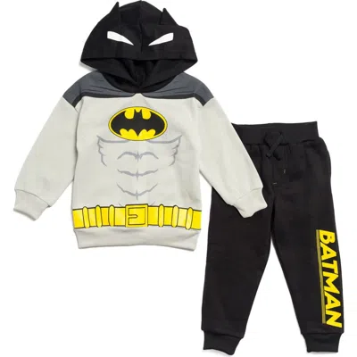 Dc Comics Kids'  Justice League Batman Fleece Hoodie And Pants Set In Multi