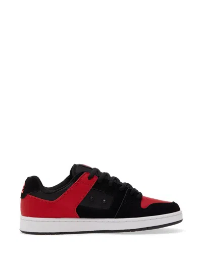 Dc Shoes Manteca 4 Panelled Logo-print Sneakers In Black