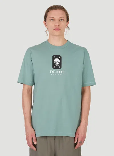Death Cigarettes Death T-shirt In Green