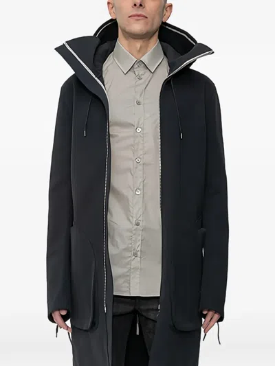 Deepti Hooded Parka In Black