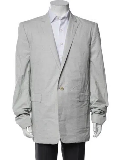 Pre-owned Deepti J-091 Blazer In Grey