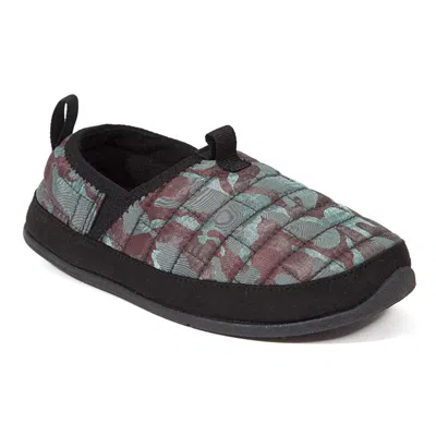 Deer Stags Slipperooz Lil Yuma Kid Maroon Camo Quilted Slip On Slipper Jobb810 In Multi