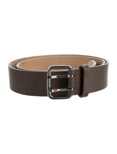 Pre-owned Dehanche Leather Belt In Neutrals