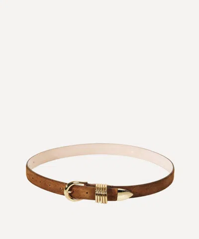 Dehanche Women's Hollyhock Suede Leather Belt