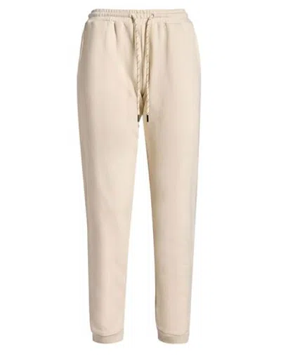 Dekker Woman Pants Ivory Size S Cotton In White