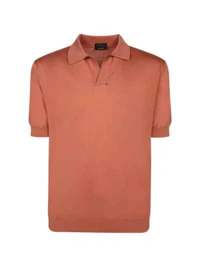 Dell'oglio ポロカラーtシャツ In Brown