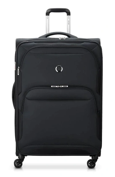 Delsey Sky Max 2.0 28" Expandable Spinner Suitcase In Black