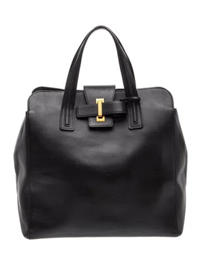 Pre-owned Delvaux Leather Simplissime In Black