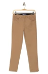 Democracy Women's Ankle Skimmer Pants In Peanut Butter In Brown