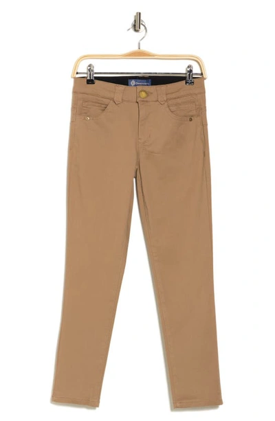 Democracy Women's Ankle Skimmer Pants In Peanut Butter In Peanut Butter