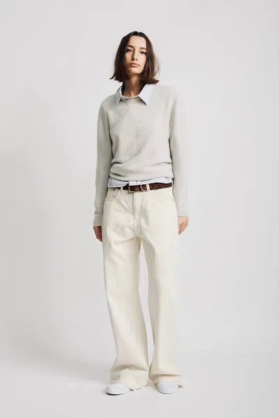 Denimist Teri Wide Leg Jean In Gray