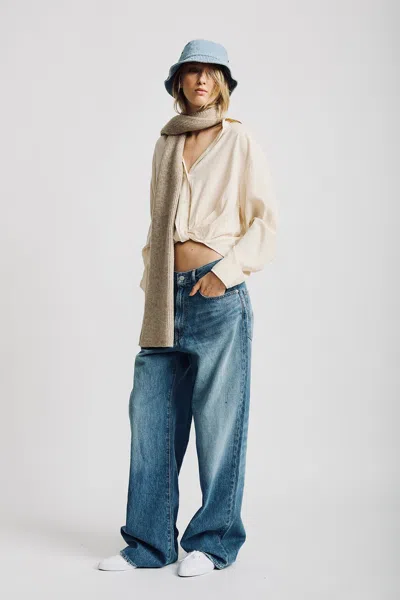 Denimist Teri Wide Leg Jean In Blue