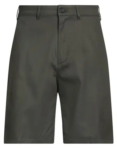 Department Five Department 5 Man Shorts & Bermuda Shorts Military Green Size 32 Cotton, Elastane In Green