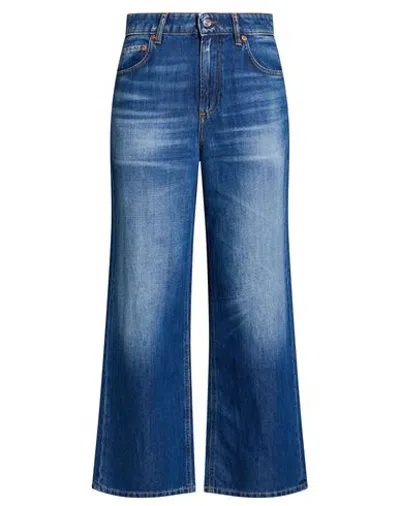 Department Five Department 5 Woman Jeans Blue Size 27 Cotton, Linen