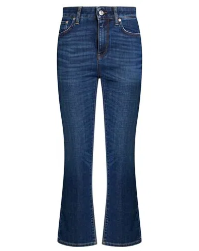 Department Five Department 5 Woman Jeans Blue Size 27 Cotton, Rubber