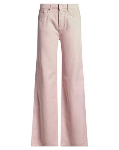 Department Five Department 5 Woman Jeans Light Pink Size 27 Cotton, Lyocell